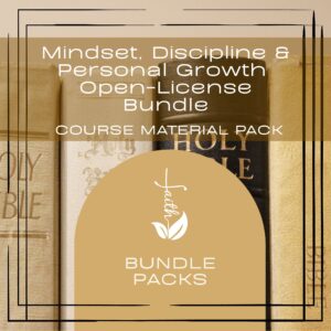 Mindset, Discipline & Personal Growth Open-License Bundle