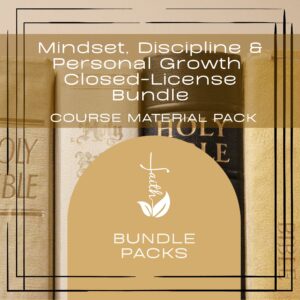 Mindset, Discipline & Personal Growth Closed-License Bundle