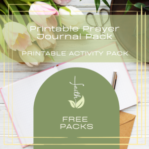 Printable Prayer Journal Pack